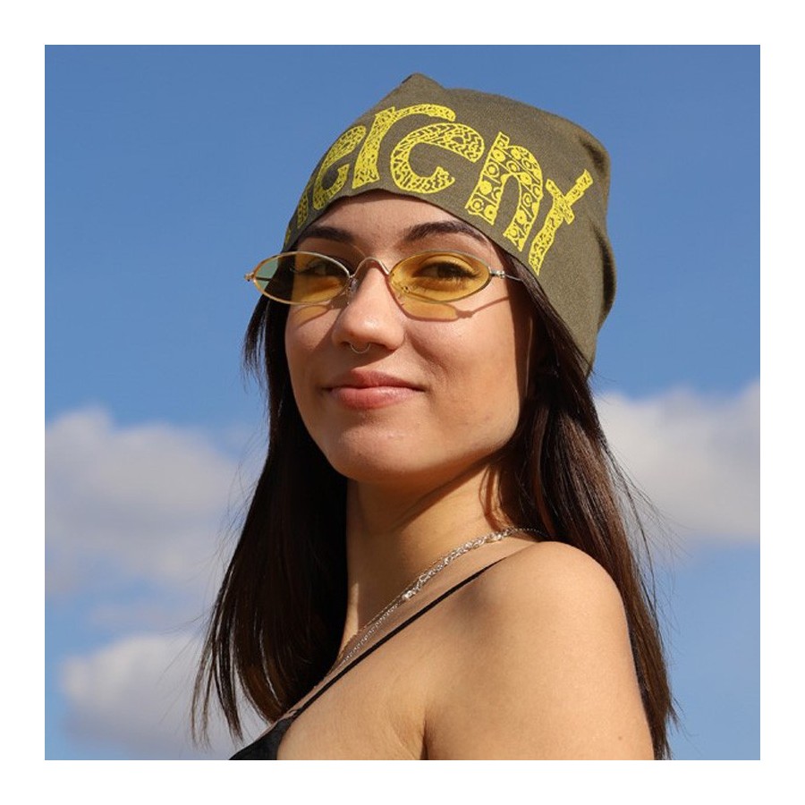 Lightweight and fine Be Different printed beanie hat | Beanies
